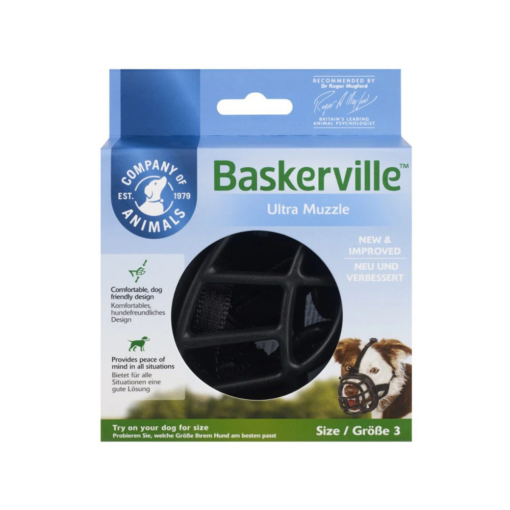 Company Of Animals Baskerville Ultra Muzzle - Afbeelding 3