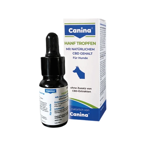 Canina Hennep Druppels Met Natuurlijk CBD - Afbeelding 2