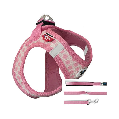 Curli Vest Harness Air-Mesh & Leash Puppy Set - Afbeelding 2