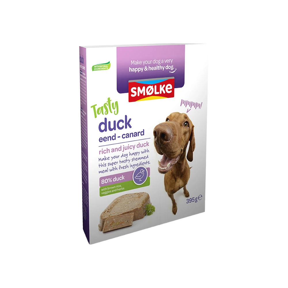 Smølke Hond Vers Gestoomde Eend - Afbeelding 3