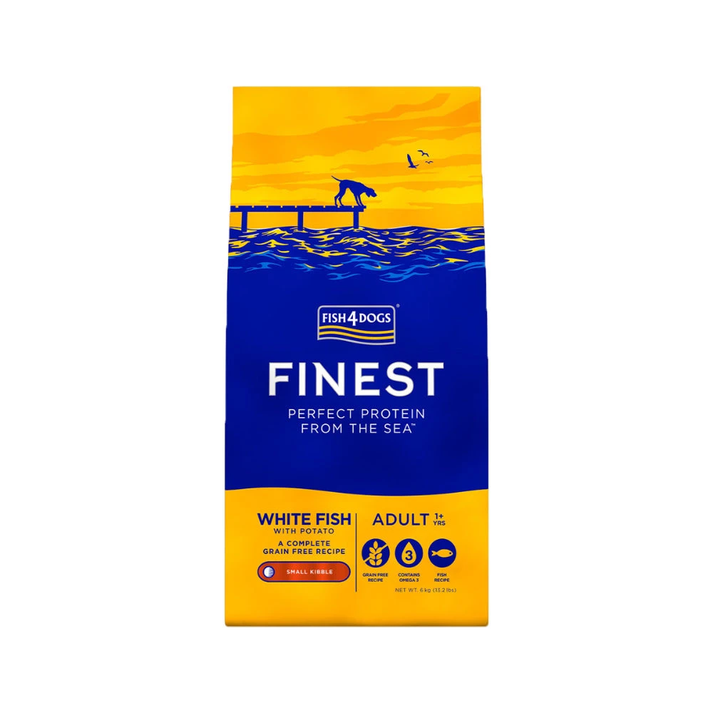 Fish4Dogs Finest Adult Complete - Witvis Kleine Brok - Afbeelding 6
