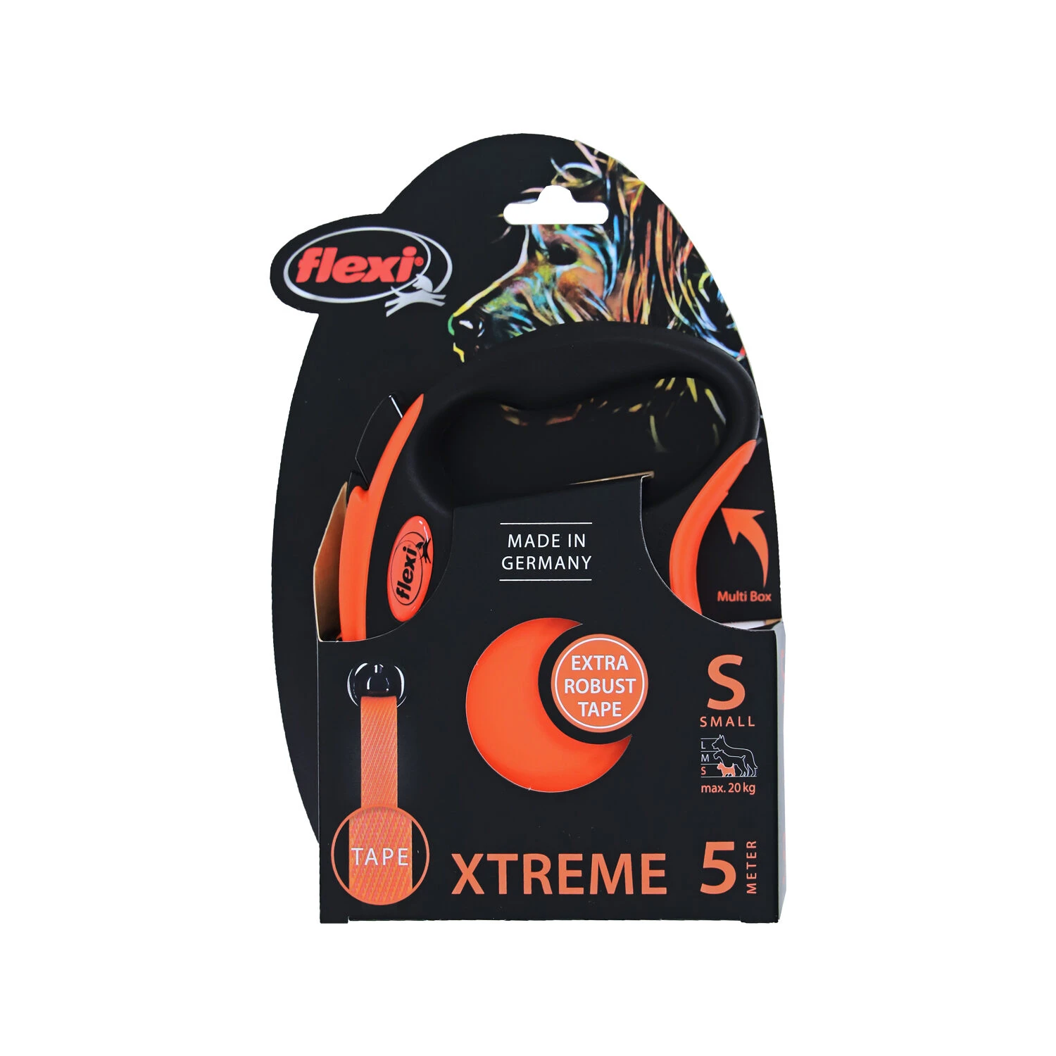 Flexi Rollijn XTREME Tape Leash - Orange - Afbeelding 5
