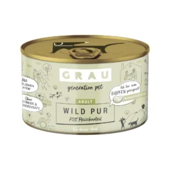 Grau Excellence Adult Puur Hondenvoer - Wild - Blik