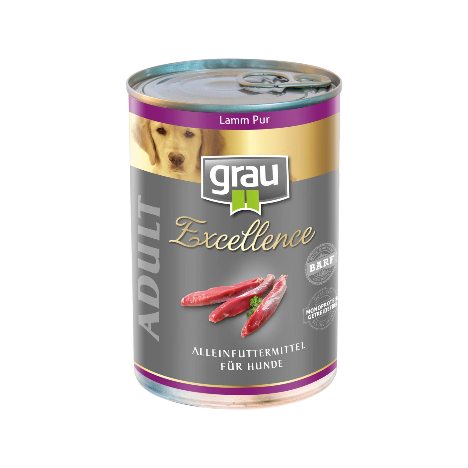 Grau Excellence Adult Puur Hondenvoer - Lam - Blik - Afbeelding 3