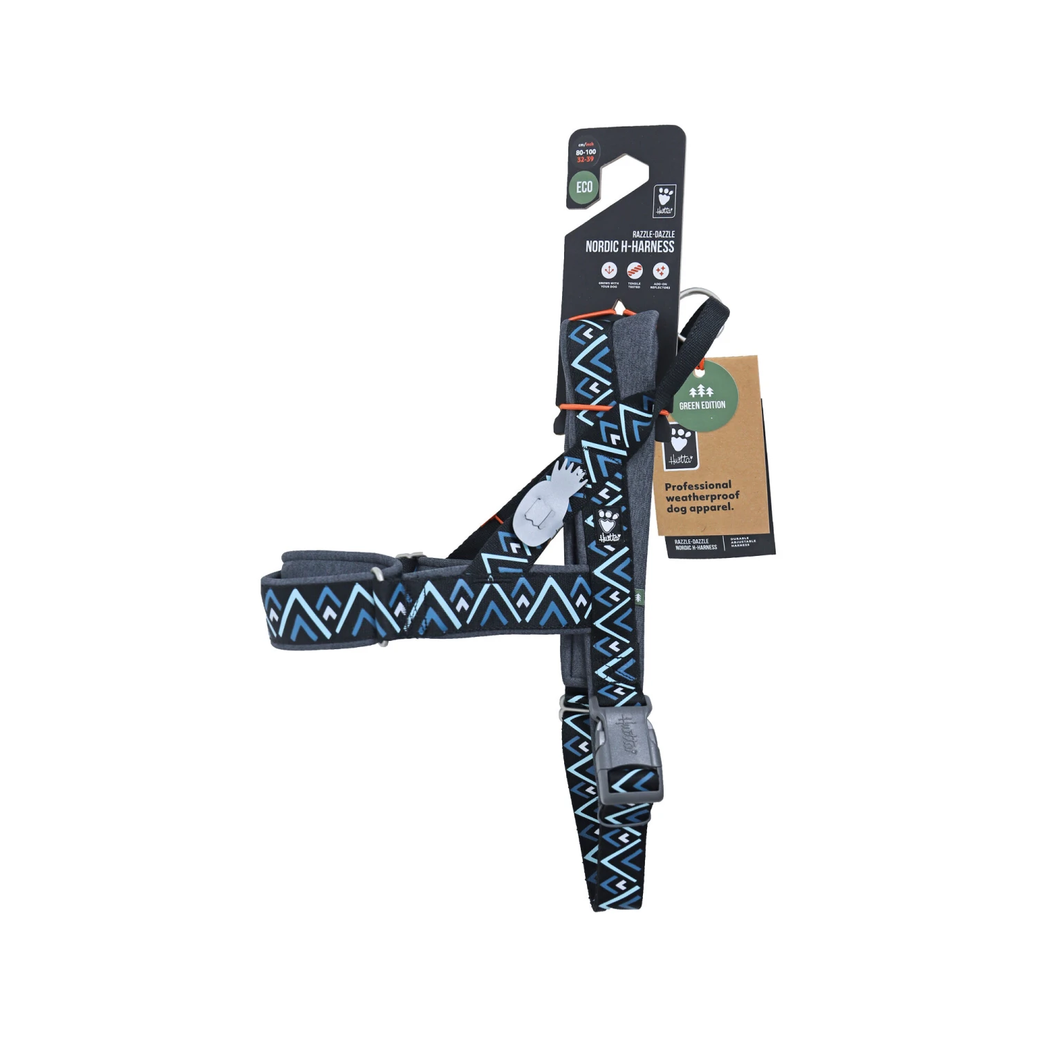 Hurtta Razzle Dazzle H-Harness - Blackberry - Afbeelding 5