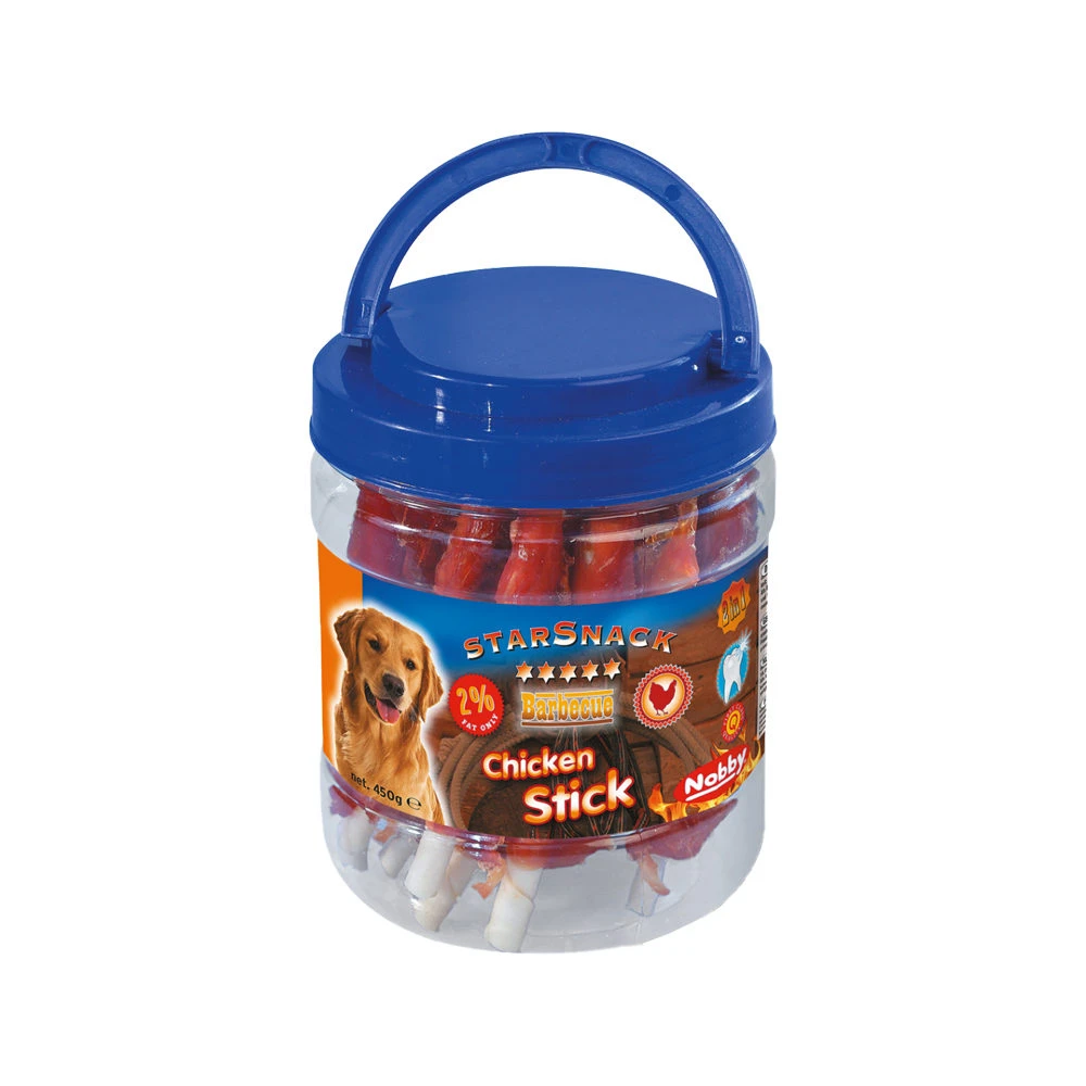 Nobby - Starsnack Barbecue Chicken Stick Jar - Afbeelding 2
