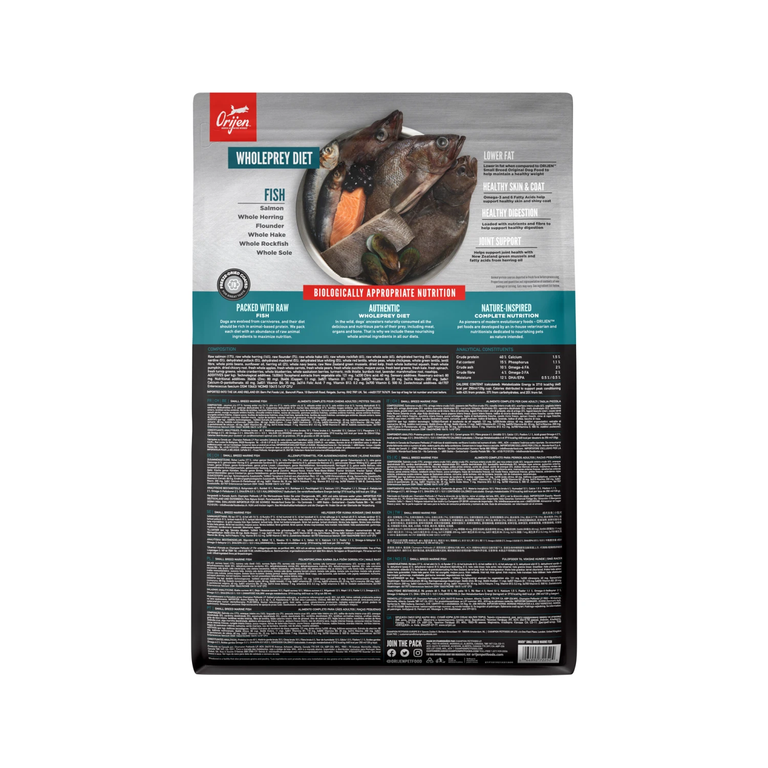 Orijen Small Breed Marine Fish - Afbeelding 4