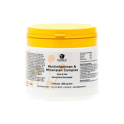 Groene Os Multivitaminen En Mineralen Complex - Hond/Kat - Afbeelding 2