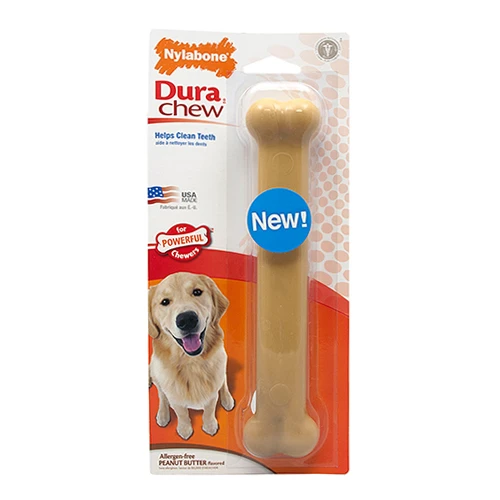 Nylabone Dura Chew Peanut Butter Hondenkluif - Afbeelding 3